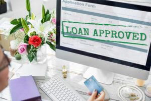 loanapproved application form concept